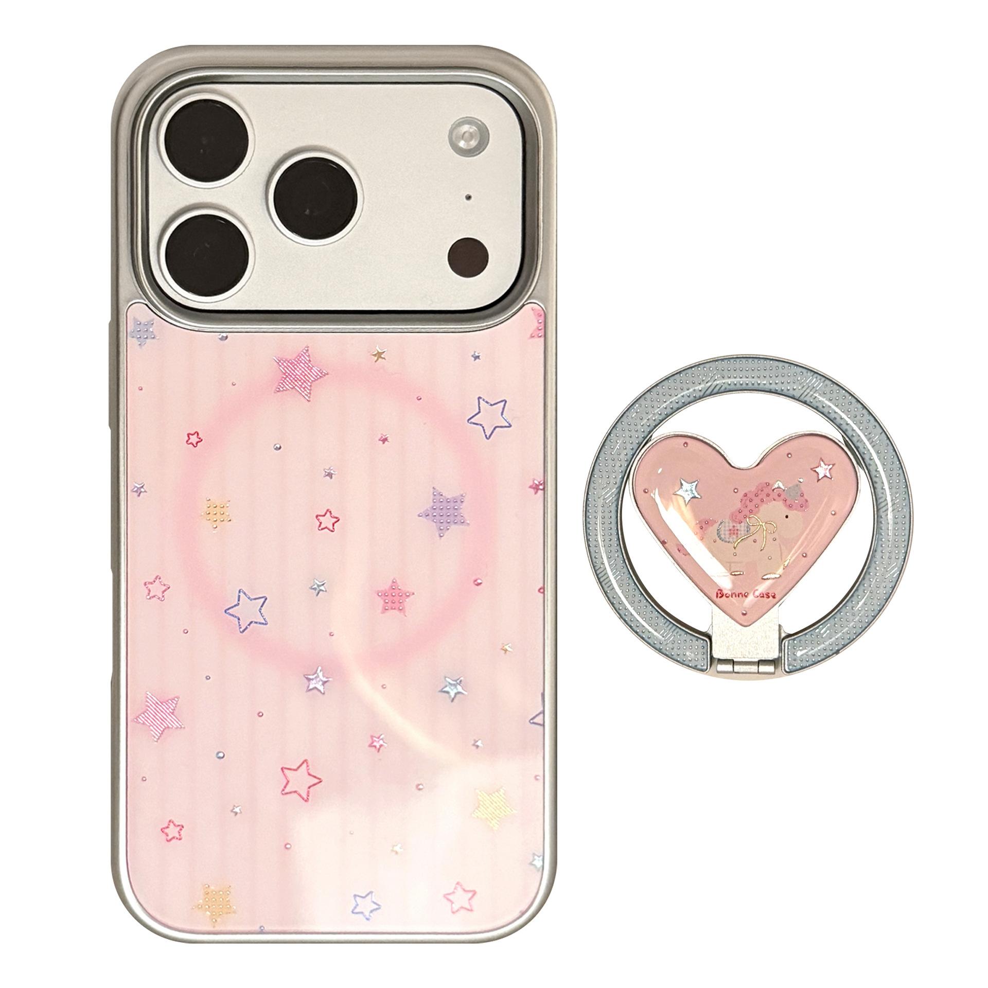 

Colorful Star and Heart Magnetic Phone Case for iPhone 16, iPhone 17, and iPhone 17 Pro Max iPhone 17 Air