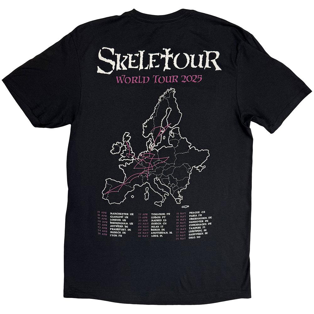Ghost Unisex Adult Skeletour Admat 25 Tour Dates T-Shirt