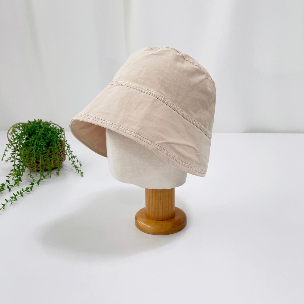 Women's and Men's Daily Stitch Plain Bucket Hat