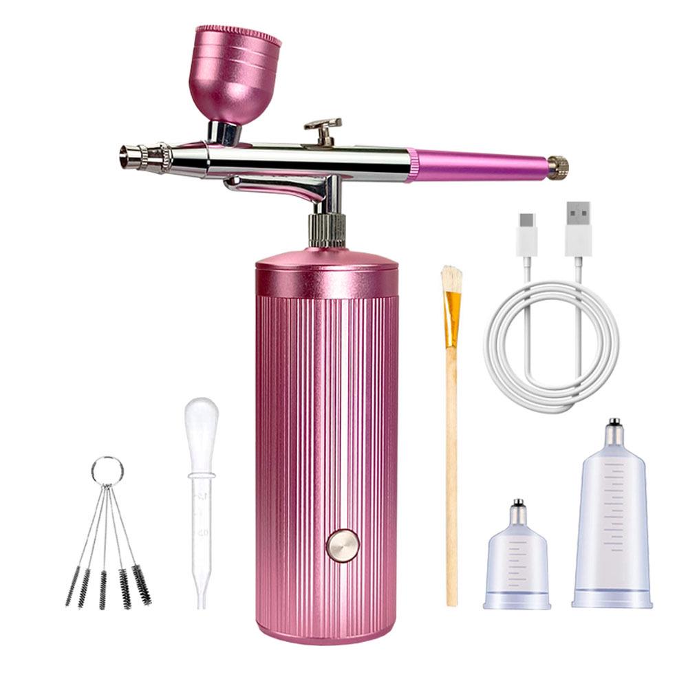 Rechargeable Handheld Airbrush for Model, Nail Art & Baking - Lithium Battery Powered Acrylic Paint Spray Gun