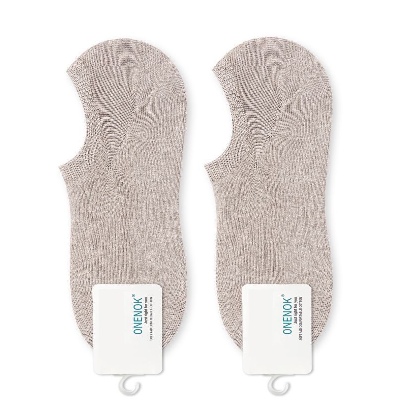 Men's Fine Combed Cotton Anti-odor Breathable Anti-sweat Anti-slip Non-slip Short Invisible Boat Style Stockings for Summer Pure Cotton