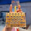 New 26-Key Stress-Relief Keyboard Toy Keychain Figurine Cute Creative Student Children'S Birthday Gift Small Pendant Decoration