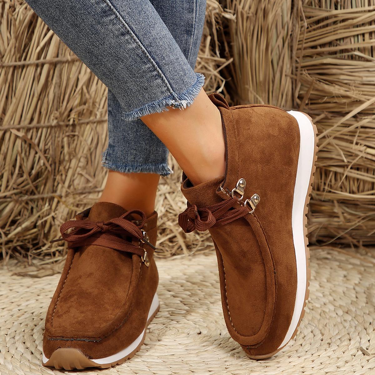 Зимние теплые ботинки для снега — фото 7