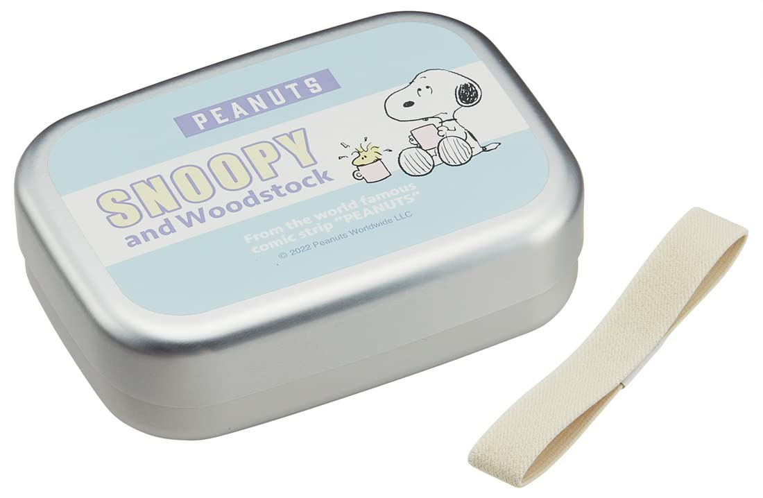 

Skater Bento Box, Snoopy Pop Colors, 370ml, Aluminum, Insulated, for Children, Made in Japan, ALB5NV-A