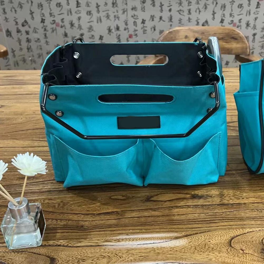 Teleskopleiter Werkzeugtasche Faltbare Werkzeugtasche Wasserdichte Oxford-Stoff-Werkzeugtasche mit Taschen für Schreiner Klempner Elektriker