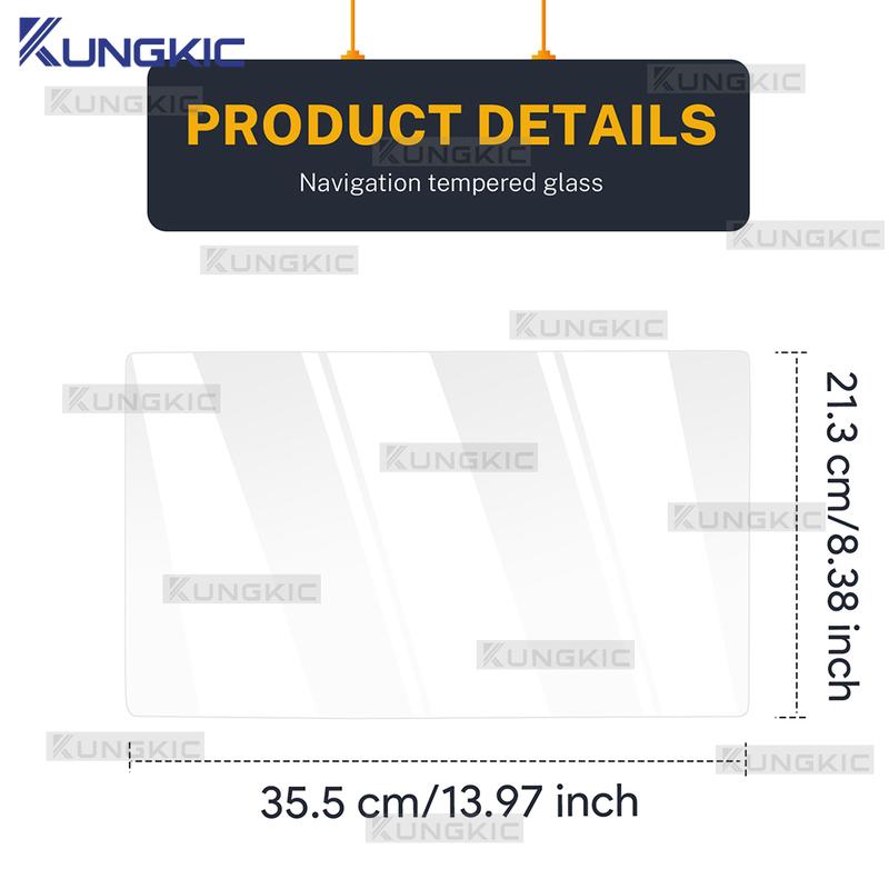 HD Tempered Glass for BYD SEALION 7 EV 2024 2025 Interior Console Panel Navigation Screen Protective Film Anti-Scratch Repair