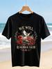Unisex T-shirt The Jam Beat Surrender Tour 82 And 3 Members Photo with Signatures And Red Band Name In Vintage Musi