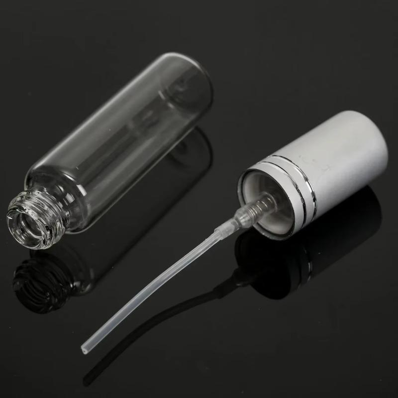 1/5 Stück 10 ml Kleine Sprühflasche Glaszerstäuber Parfüm Tragbarer Seifenspender Mini Flüssigkeitstonikum Öl Kosmetik Subverpackungsbehälter