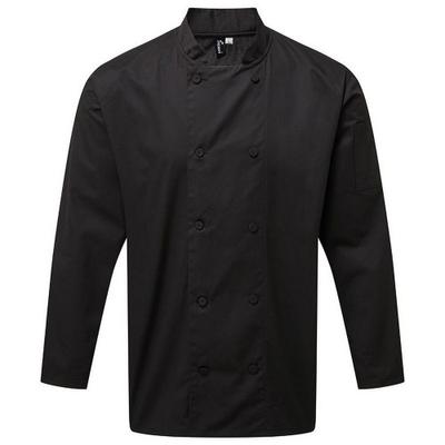Premier Unisex Adults Chefs Coolchecker Long Sleeve Jacket