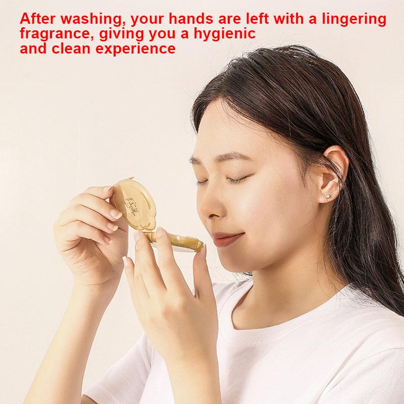 50pcsx5 Outdoor Travel Disposable Soap Tablet Box Soap Paper Portable Hand Washing Tablet Mini Soap Sheet Refill Bathroom Soap R