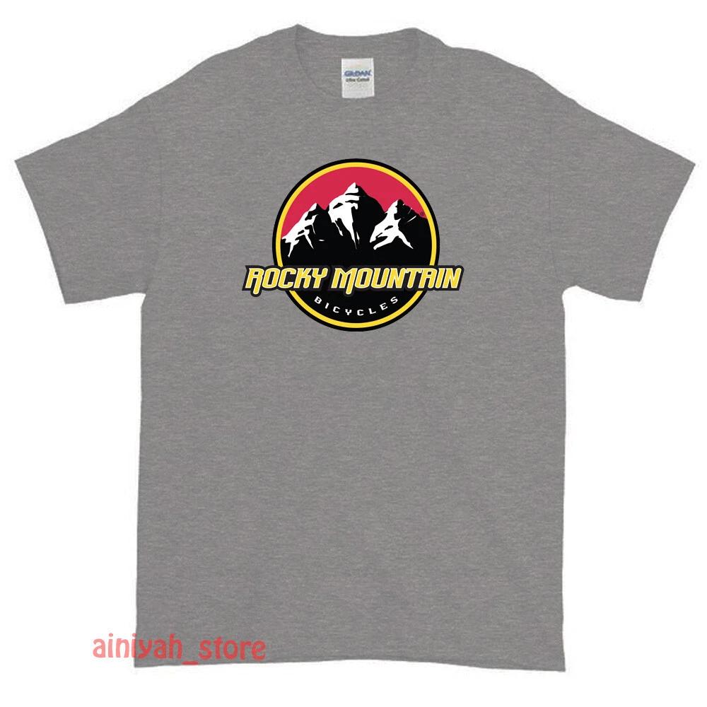 

New Rocky Mountain Canadian Bicycles Logo Men s Funny T shirt USA Size S-XXL 3XL
