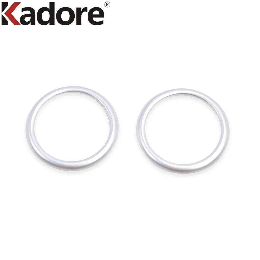 

For Mazda CX-3 CX3 2017- 2024 Red Car Dashboard Door Audio Stereo Speaker Cover Trim Interior Accessories ABS Matte