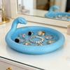 3D Printed Snake Tray Desktop Decorative Trinket Dish Multifunctional Jewelry Display Tray for Bracelet Earring Necklace