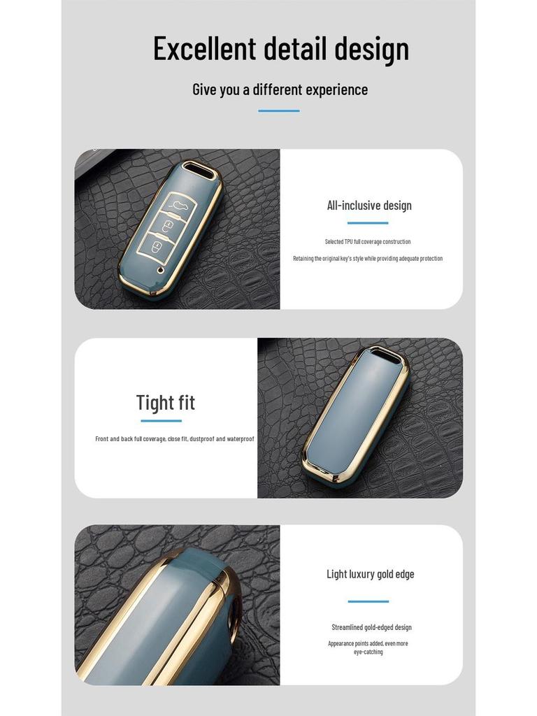 GAC Trumpchi Key Cover: GS4, GS5, GS3, GA4, GA6 Car Key Protective Case for Men and Women