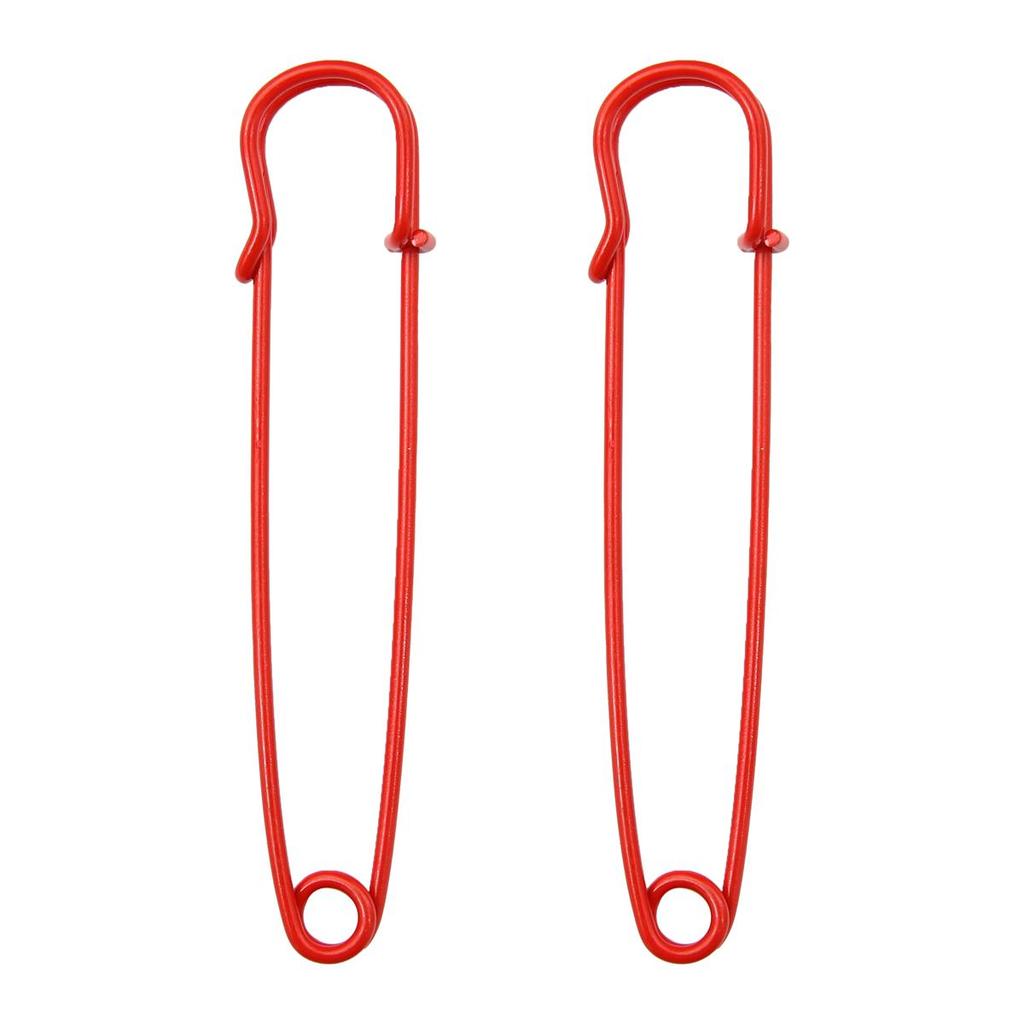 2/5 stk Fargerik 3-hulls Pins Brosje for DIY-laging Dekorasjoner Klær Fikseringsrekvisitter Tilbehør
