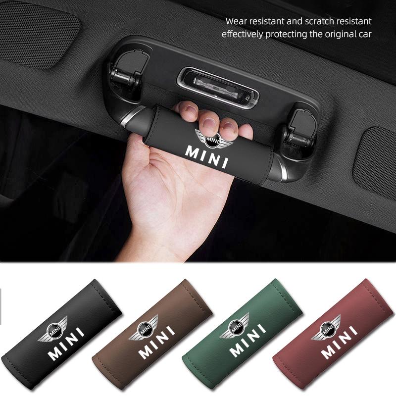 Auto Innen Griff Schutzabdeckung Dach Ziehgriff Handschuhe Für MINI JCW Cabrio Cooper Countryman Aceman Clubman Coupe Paceman F57 F55 dymfu11