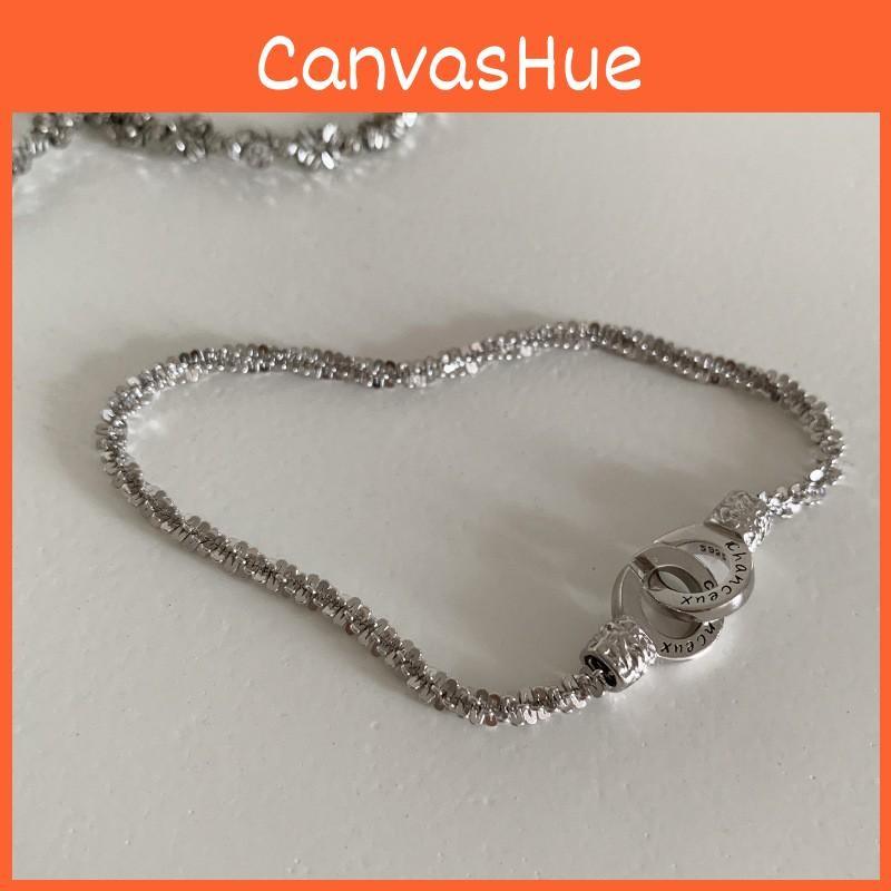 Ring Sophisticated Double Alloy Bracelet For Women Distinctive Style Accessories