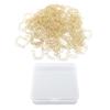 100pcs Fruit Paper Clips Cute Bookmark Pare Clips Portable Funny Small Paper Clips with Transparent 