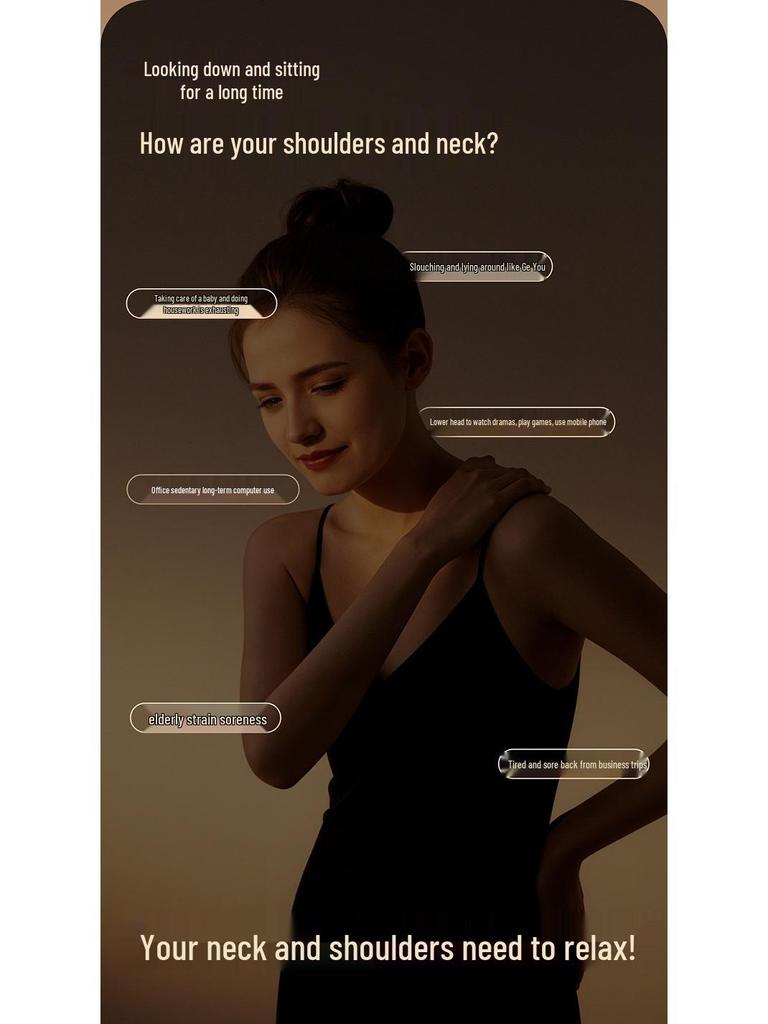Electric Multi-functional Neck and Shoulder Massager Shawl