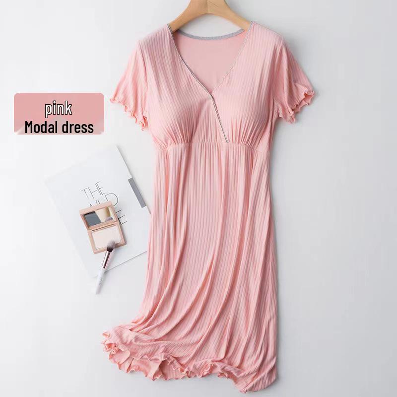 

Платье для кормления - Летне-осенняя мода для беременных и послеродовых женщин XL