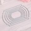 Sewing Rectangle Shape Frame Cutting Dies Metal Stencil DIY Scrapbooking Album Paper Card Embossing Craft Die Cut Template