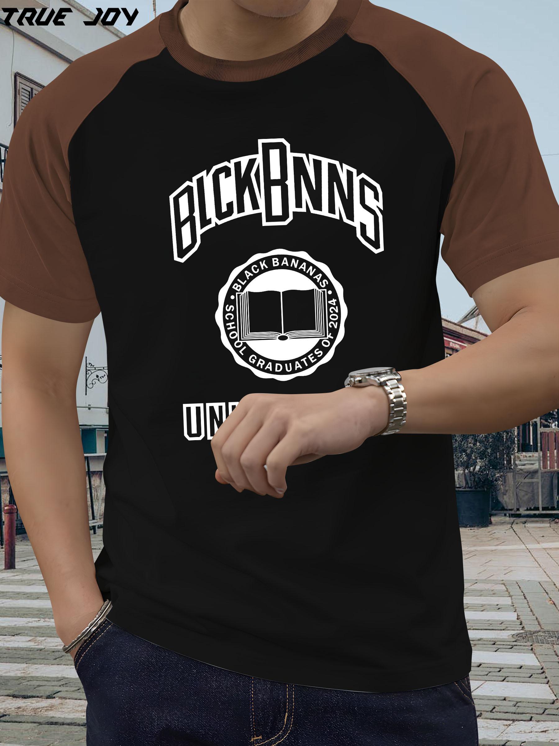 

BLCKBNNS Graphic Tee - Casual Summer Short Sleeve T-shirt with Round Neck S