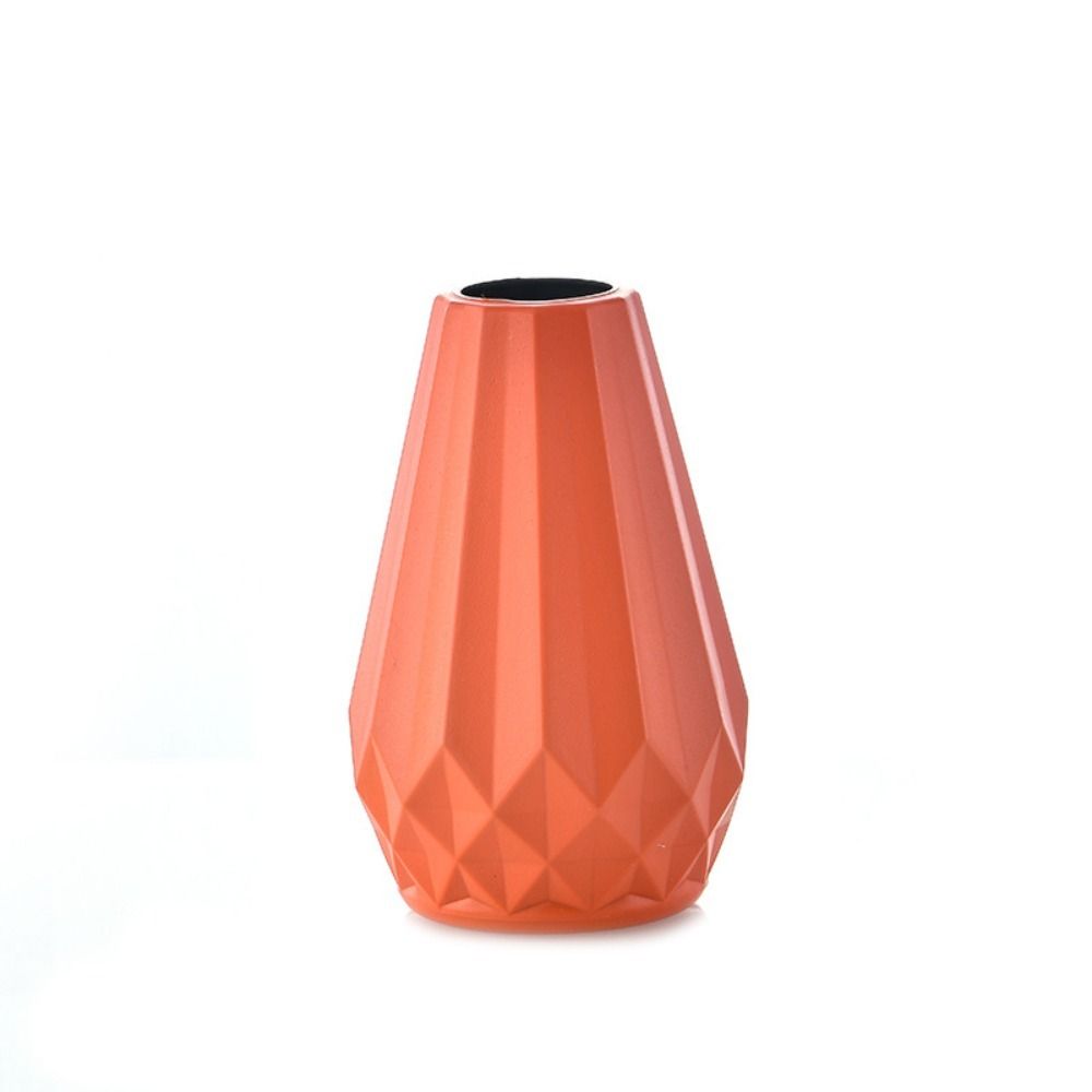 Anti-fall Plastic Flower Vase Nordic Style Vase Ornaments  Flower Arrangement