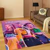 3D Demon Hunters Kpop Rumi Mira Zoey Music Carpet Rug for Bedroom Living Room Sofa Home Decor,Area Rug Non-slip Floor Mat Gift