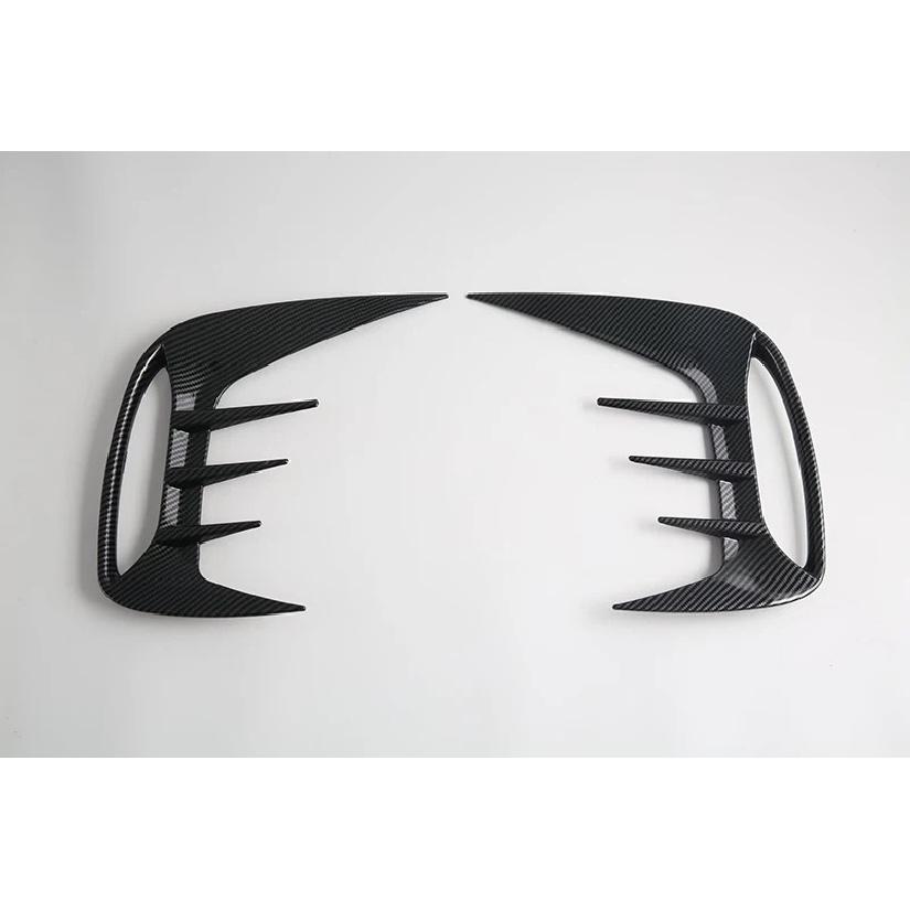 For MG 3 MG3 2024 2025 2026 Car Accessories ABS After Fog Light Trim Bezel Wind Shape