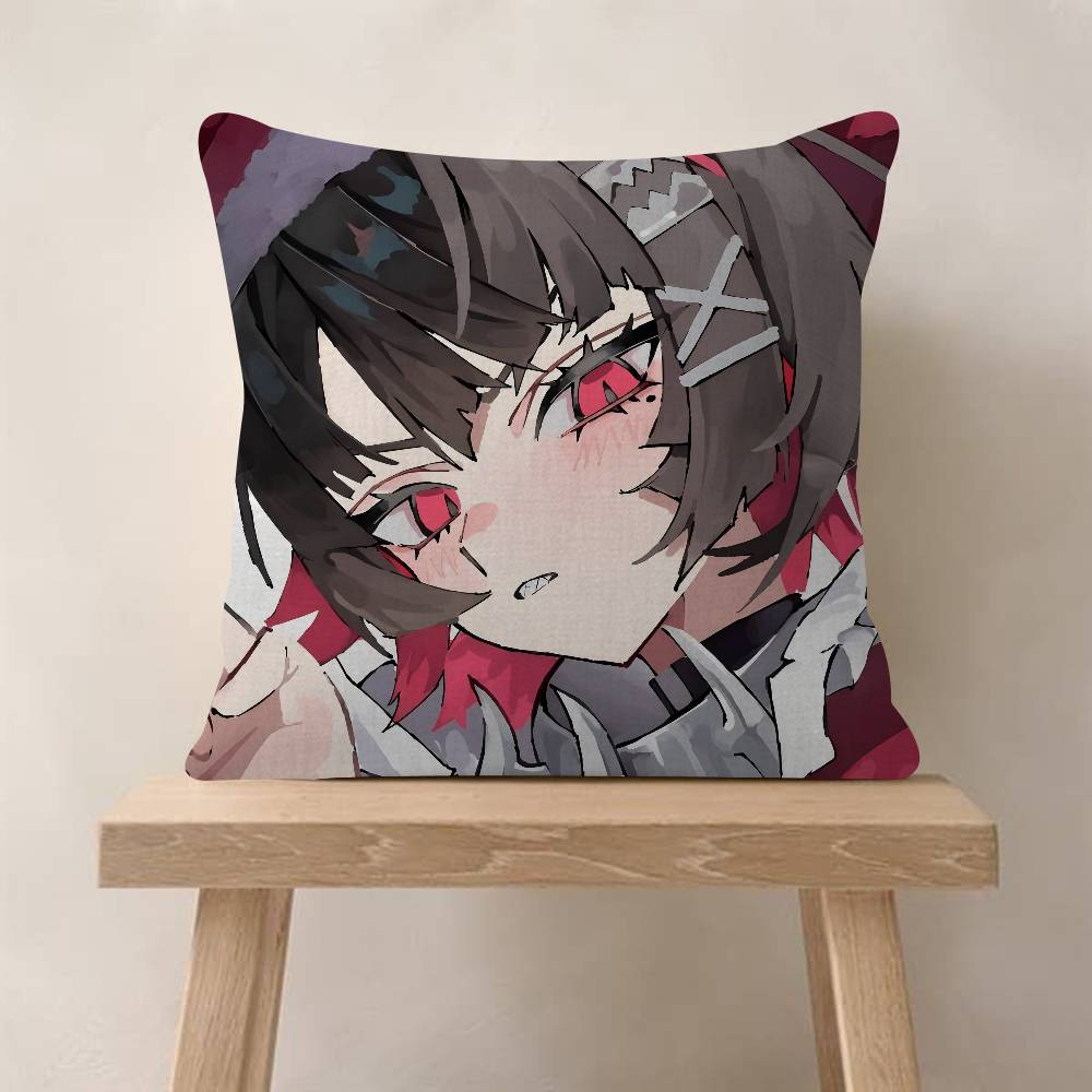 Game Cute Zenless Zone Zero Cushion Cover Decorative Pillow Sofa Home Decor Case Pillow Cases