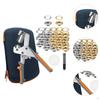 Grommet Tool Kit, Punch Pliers,with Storage Pouch,Manual Press Machine,Handheld Eyelet Kit for Boat