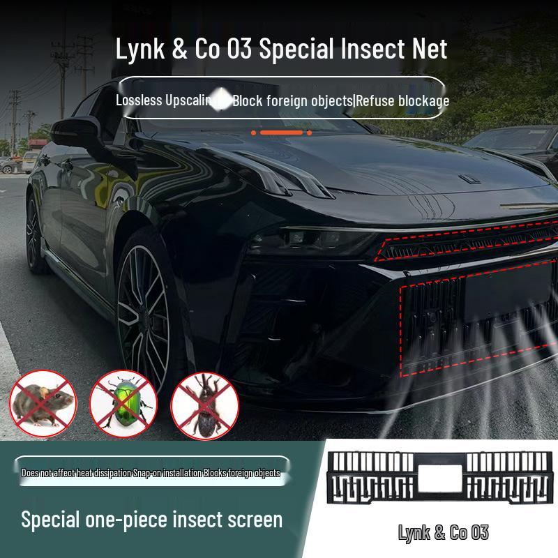 Lynk & Co 03/03+ Insect-Proof Radiator Mesh Grille - Protects Against Catkin and Mosquitoes.