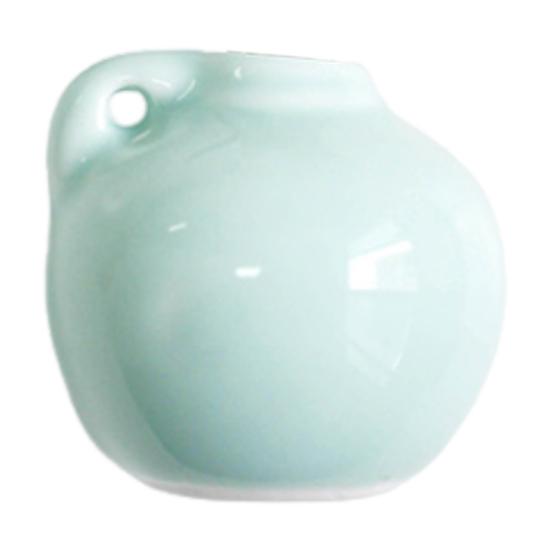 1/5/7Pcs 3D Vase Ceramic Fridge Magnet Chinese Style Mini Flower Vase Refrigerator Magnet Home Office Kitchen Refrigerator Decoration