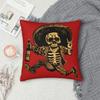 Day Of Dead Posada Pillowcase Printing Cushion Cover Decorations Mexican Folk Art Sugar Skull Throw Pillow Case Cover Home ''