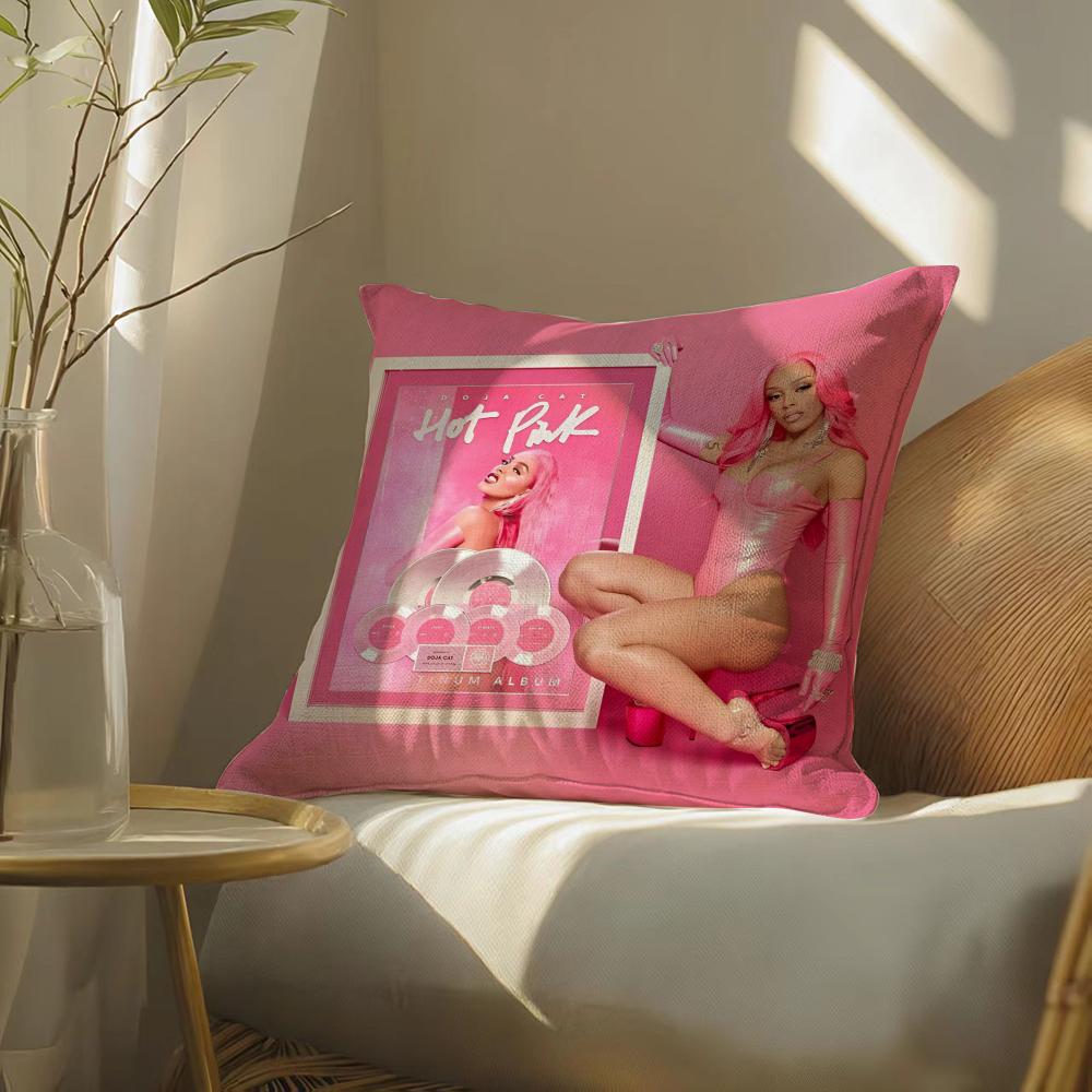 Dojacat Pillow Case Pillowcase, Double-Sided Printed, Sofa Cushion, Bedroom Headboard