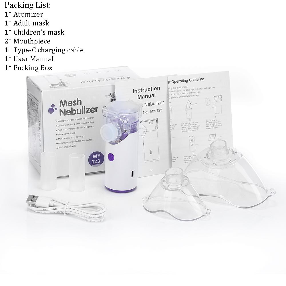 

Перезаряжаемый встроенный аккумулятор USB портативный ручной мини электронный дезинфекционный спрей для детей и взрослых