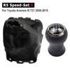 5/6 Speed Gear Shift Knob Stick Lever Shifter Handball With Gaiter Boot Dustproof Cover For Toyota Avensis III T27 (2008-2015)