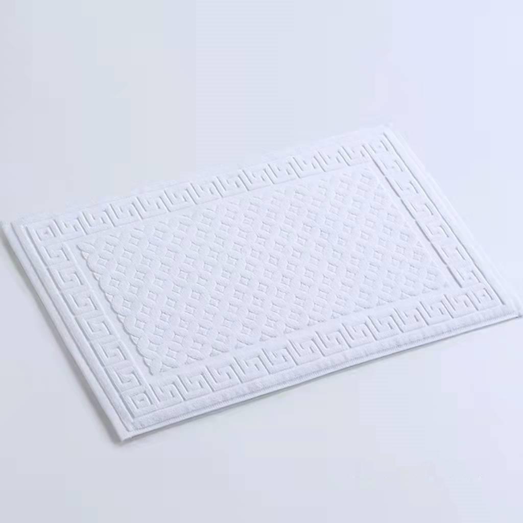 

Inyahome Роскошные напольные коврики для ванной, абсорбирующие хлопковые коврики для отеля, спа, душа, ванны, ванной комнаты, быстросохнущие и супервпитывающие 45x75cm