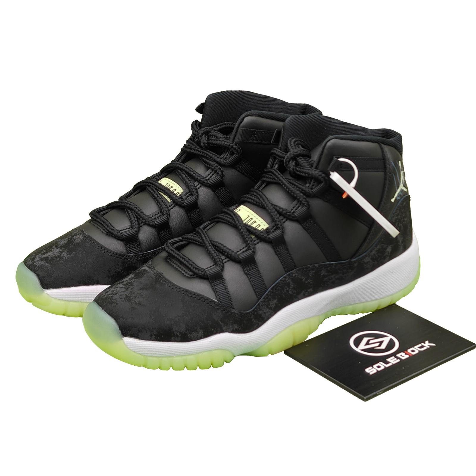

Air Jordan 11 Retro GS Inner Beast Black Barely Volt IB1378-001 Size 3.5Y-7Y 36.5