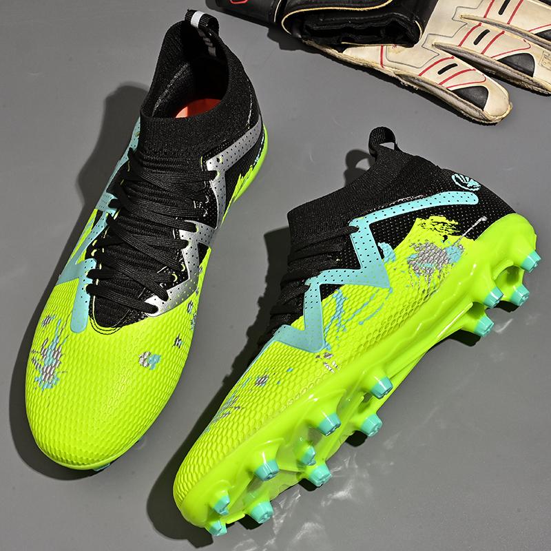 Men New TF Football Boots Original Professional Turf Indoor Comfortable Match Male Soccer Shoes Sneakers Training High Quality