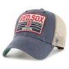 Czapka trucker - 47 Brand - FOUR STROKE Boston Red Sox - Vintage - Biała - Odzież sportowa