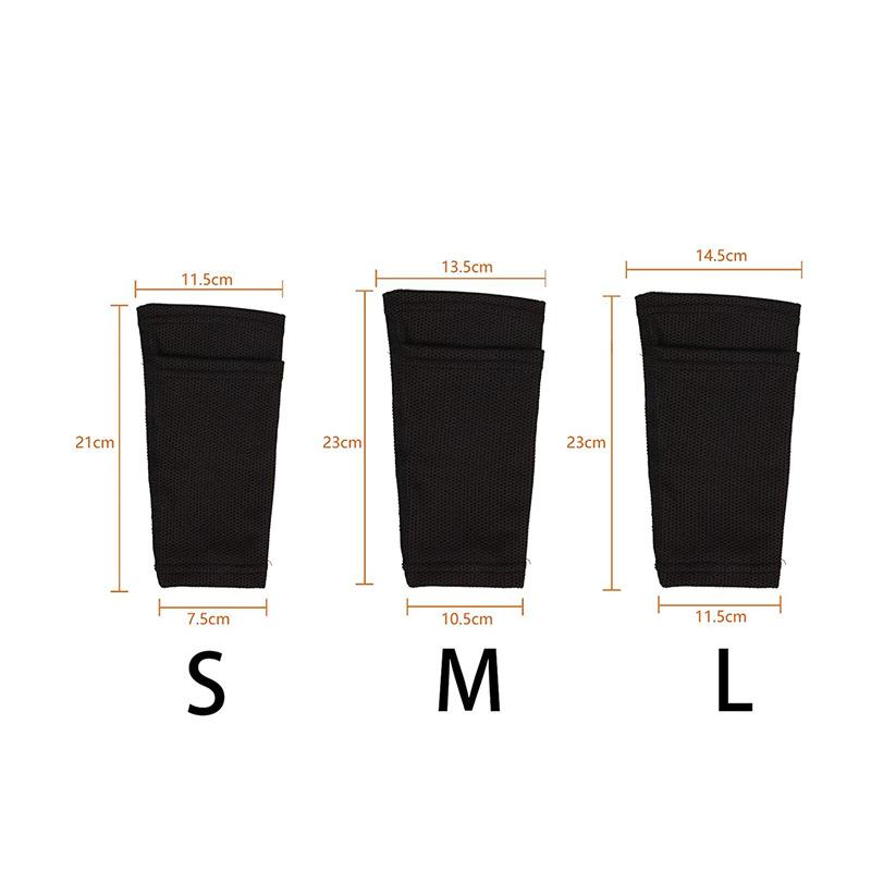 Mesh Breathable Football Leggings Sock Cover Insert Type Adult Children Double-layer Pocket Type Soft Leg Socks