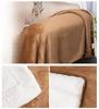 Sherpa Lambskin Double-Layer Flannel Blanket
