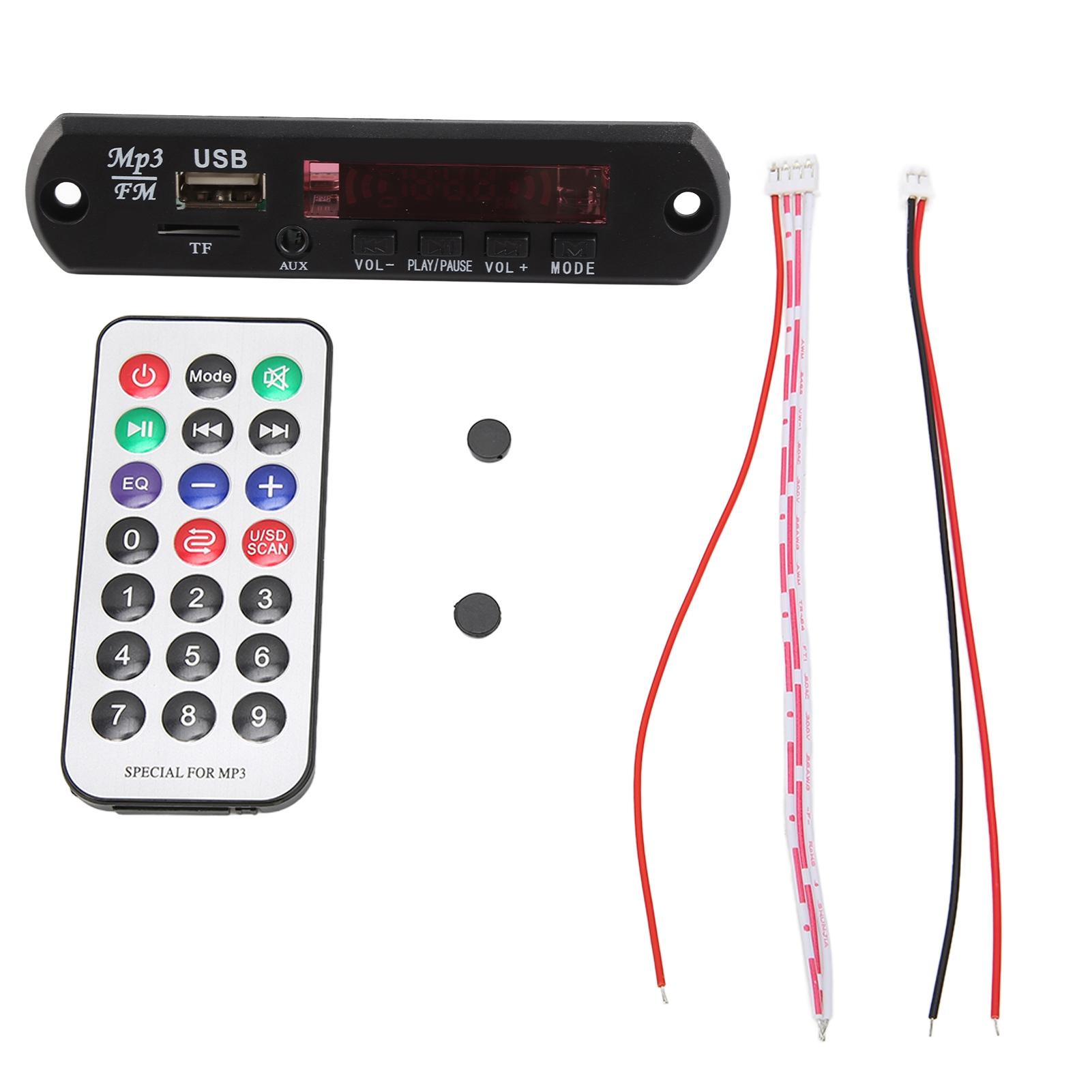 

Плата дистанційного декодування MP3 Bluetooth Ручний модуль декодування регулювання гучності для MP3-плеєра