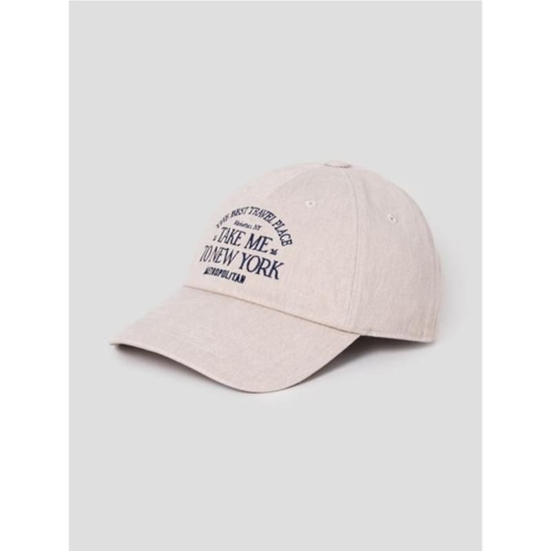 

8SECONDS Arch Embroidery Ball Cap Beige (19578BWY3A) beige