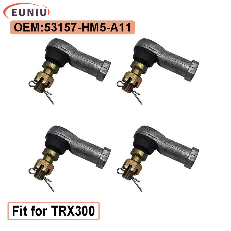 ATV Quads Tie Rod Ends Ball Joints For TRX300 53157-HC4-003 53157-HM5-A11 53158-HP0-A01 53158-HN8-003 Bike Part 4pcs