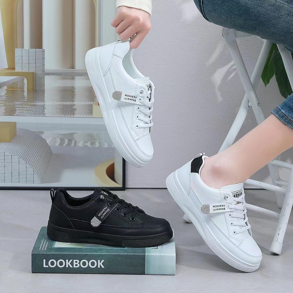 Customized sports little white shoes women's spring and summer new Korean version student versatile shoes children breathable casual white shoes