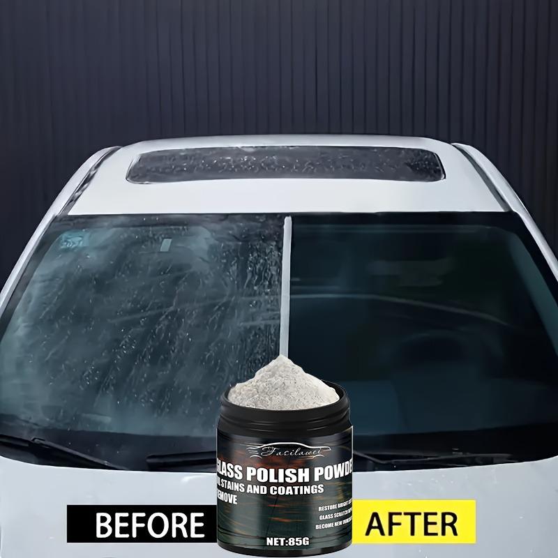 Latest premium glass polishing powder - easy to use, clear glass, drip-proof, leaving glass clean and beautiful.