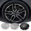 4 Stück 56/58mm Auto Radnabenabdeckung Aufkleber für Kia Sportage 3 Rio Ceed Carnival Forte Seltos Picanto Soul EV6 Niro