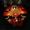 Halloween Themed Party Decor LED Glowing Hanging Decor, Acrylic Window Ornament with Light, Spooky High-quality Signage Sign for Door Wall Haunted